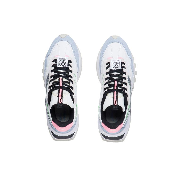 New LINING Cosmos Evo 'White Grey Blue' Women's AGCR228-9