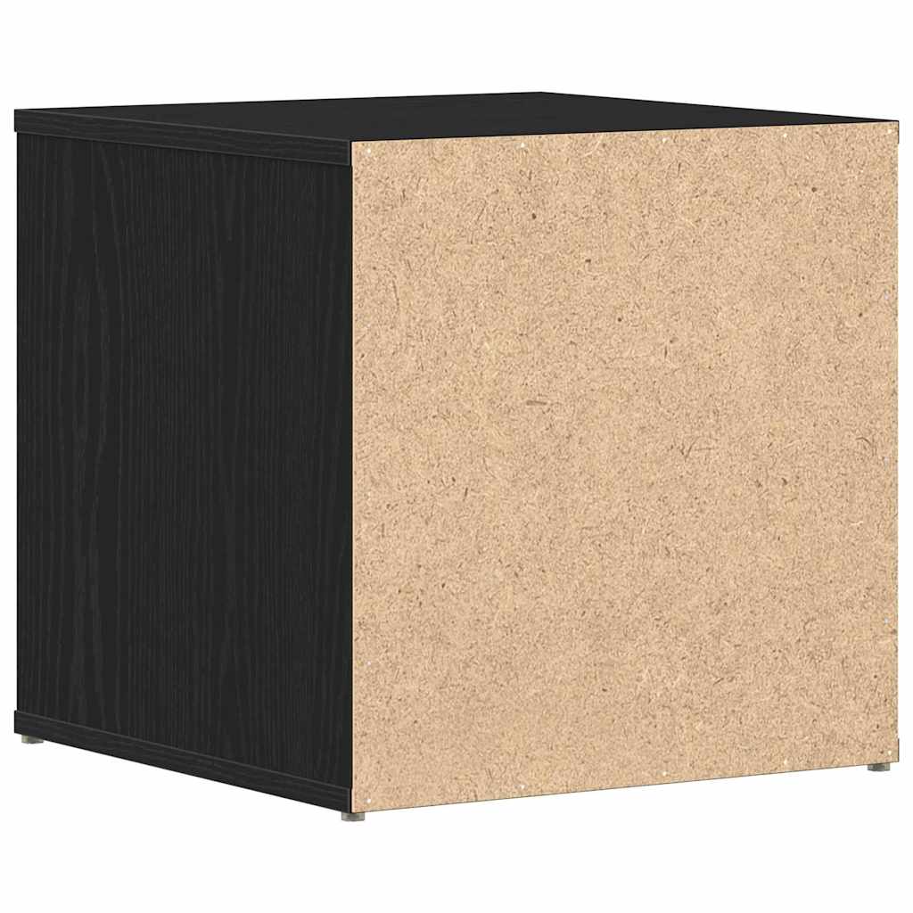 Dresser in Black Oak Look 40.5 x 40 x 40 cm Particleboard