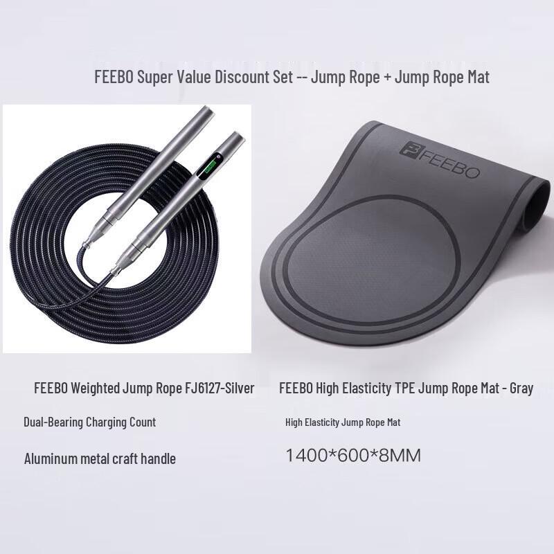 FEEBO Cordless Counting Jump Rope