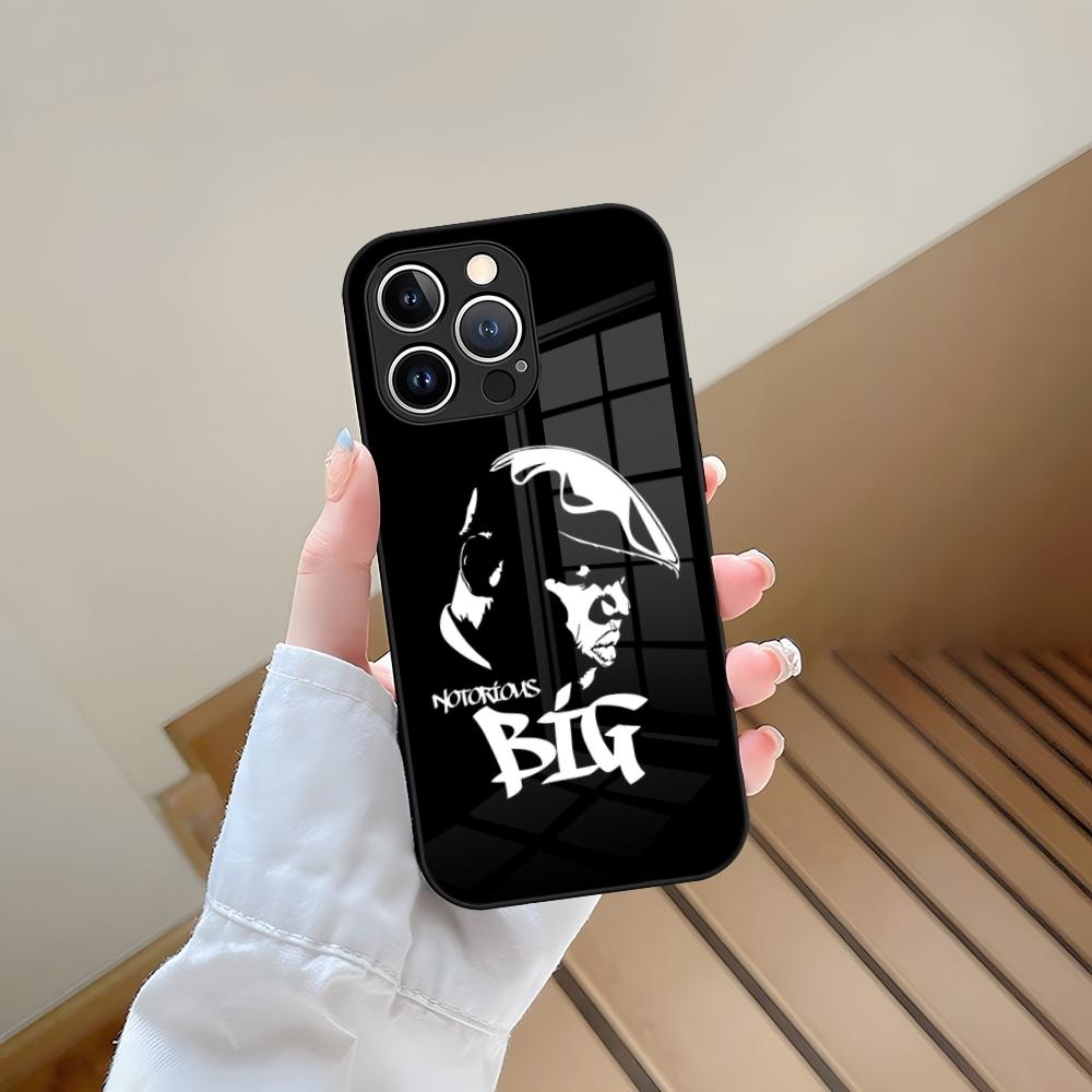 The Notorious B.i.g Phone Case Tempered Glass For IPhone 13 17 15 16 14 12 11 Pro Max Plus Mini XR XS SE2020 Coque