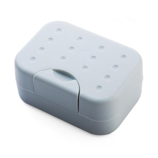 Travel Soap Box Sealed Soap Box Travel Waterproof Seal with Portable Soap Box with Sponge Soap Box