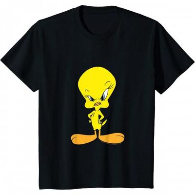 Boys Angry Tweety Cotton T-Shirt