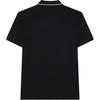 FILA Heritage Solid Color Casual Breathable Short Sleeve Polo Shirt Men Polo Shirts Black F11M438109FBK