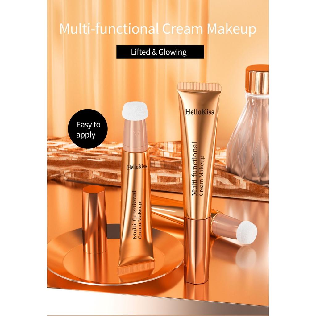 Blush High-gloss Grooming Multi-functional Makeup Pen, Pearlescent Fine Glitter Brightening Facial Grooming Cream