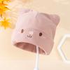 Winter Warm Knitted Slouchy Beanie for Women Embroidered Cat Ears Stretchy Cozy Hat Ladies Fashion Essential Winter Knit Cap