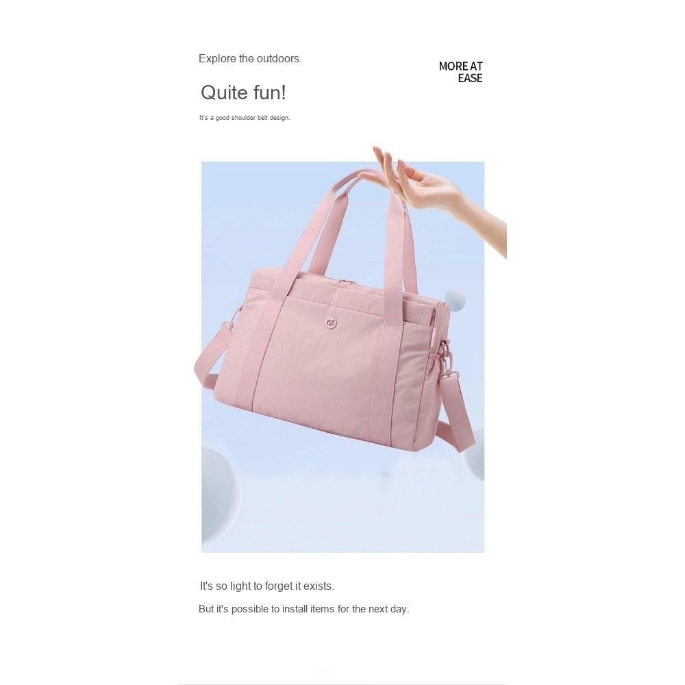 Women Nylon Handbag with Shoulder Crossbody and Hand Carry
