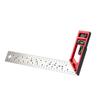 Professional Measuring Instrument With High Accuracy Lasering Scale Integrated Bubble Level And Multiple Angled Hole Designs For Carpentry Projects