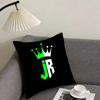 JJc ReyesS Rapper Cushion Cover Pillowcase Ultra Soft Skin Friendly Fabric Cloud Like Comfort Concealed Zipper