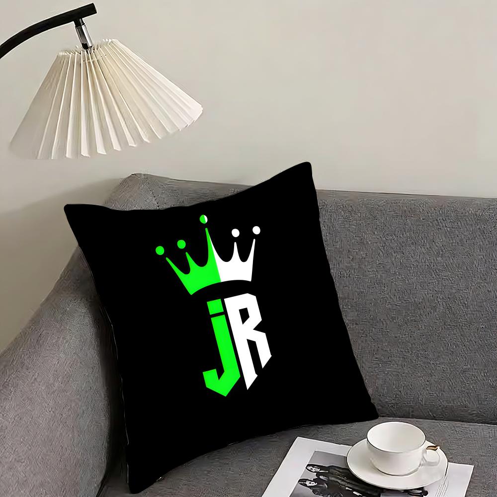 JJc ReyesS Rapper Cushion Cover Pillowcase Ultra Soft Skin Friendly Fabric Cloud Like Comfort Concealed Zipper