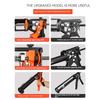 High Quality Glass Glue Gun Manual Universal 360 ° Rotatable Glue Gun Labor-saving Household Sealing Tool Structural Glue Gun