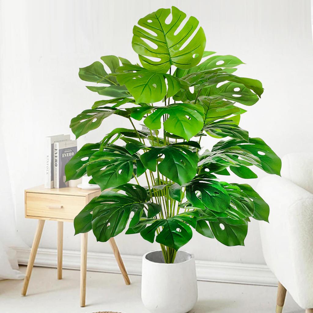 Paste Whole Leaf Lightweight And Portable Artificial Simulation Plants For Balcony And Terrace Home Decoration H1620