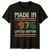 Made In 1976 Mens T Shirt 49th Birthday Gift Vintage Forty Nine Year Old a Unisex T-Shirt