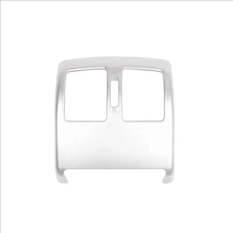 Carbon Pattern Car Rear Air Codition Outlet Cover Decoration Trim For Mercedes Benz C class W204 2008-2013 Interior Accessories