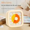 60-Minuten Visueller Timer Stiller Visualisierungs-Countdown-Timer Quadratischer Zeitmanager Küchen-Kochtimer Timer-Management-Tool