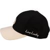 [Black Clover] Cap Sharp Luck 18 Laser Patch/Black/Creme