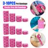 Rose Red Heart Dog Cat Medical Bandage Elastic Self-Adhesive Bandages Non-woven Practical Beautiful Eco-friendly for Pets Animal