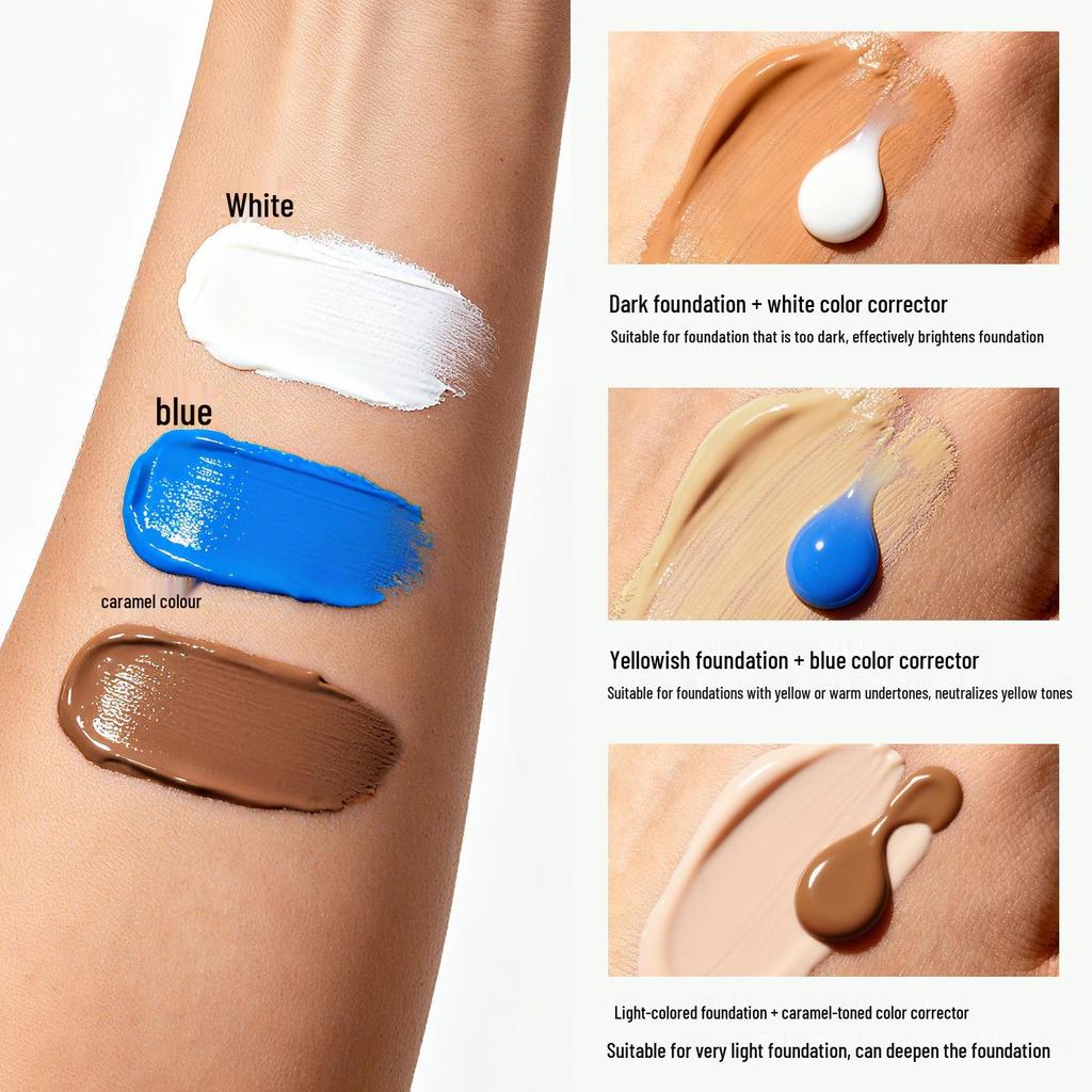 White Foundation Liquid Mix: Stage Makeup Adjuster for Dark Base