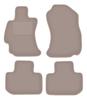 Beige Velour Floor Mats For: Subaru Outback Sedan, Station Wagon (2009-)