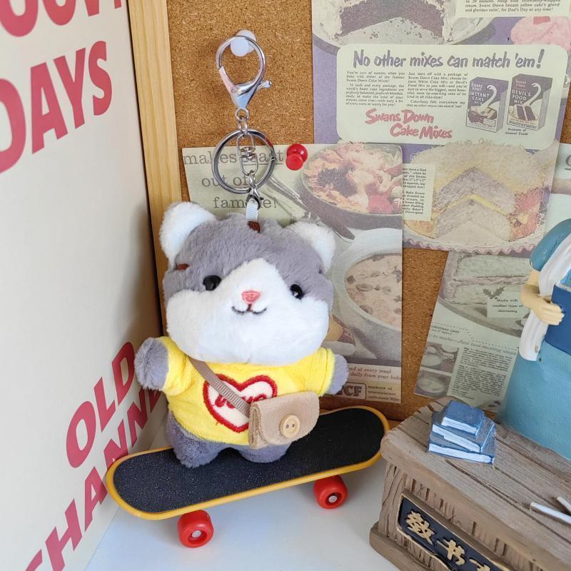 Mini Shoulder Bag Hamster Pendant, Cute Keychain, Doll, Bestie, Couple Gift Toy