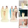 Holy Family with Child Statue Religious Figurine Collection Crafts Christian Home Life of Christ Gift Ornament for Desktop