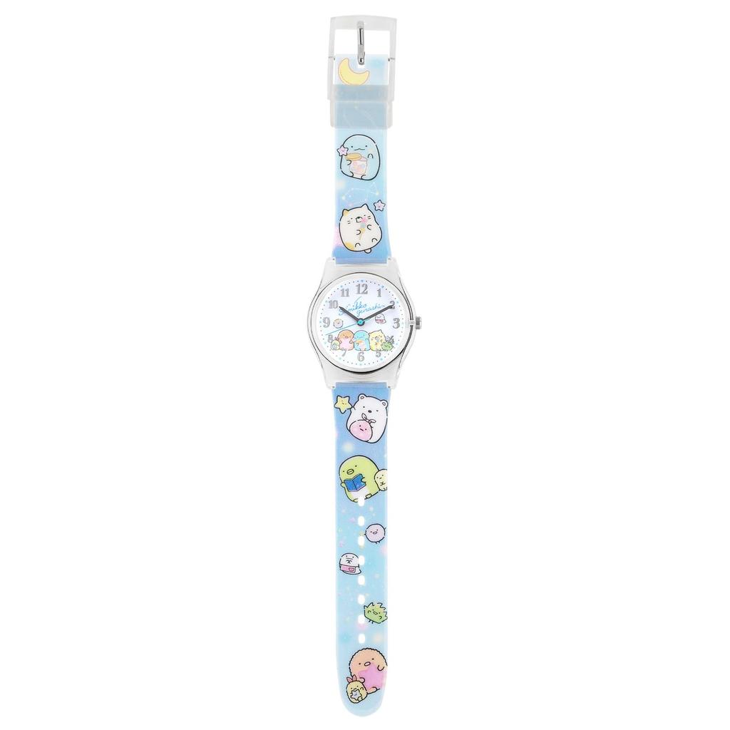 Sumikko Gurashi Plastic Watch Clear [Sunflame] J-Axis CX2A0006-CL Women's