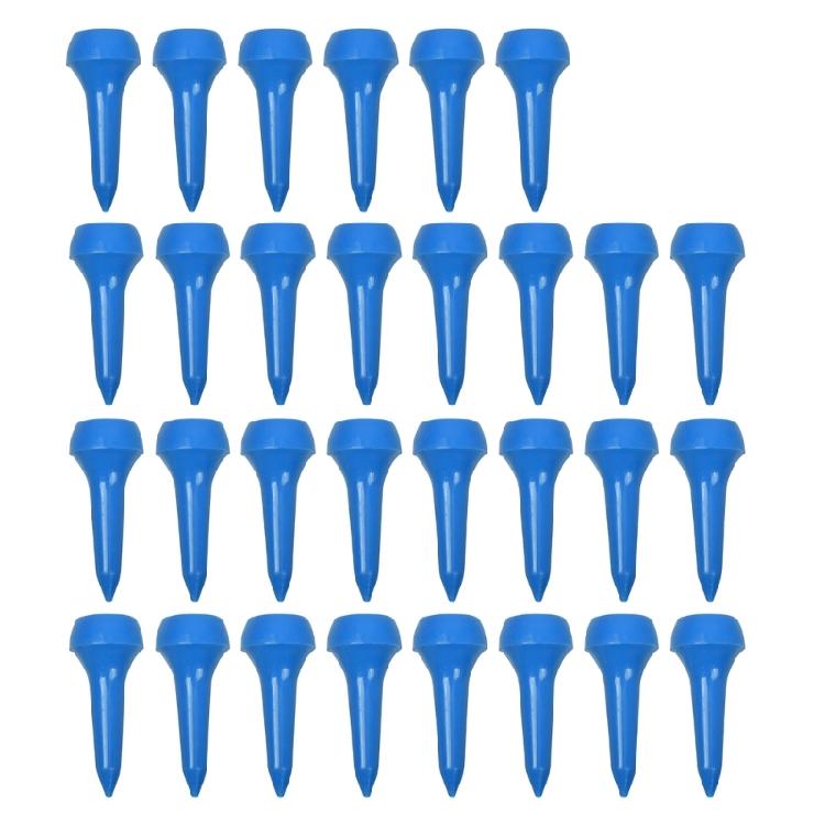 30Pcs Mushroom Head Golf Tees Training Tool White Plastic Golf Tees Mushroom Head Short Tees Golf Training Equipment