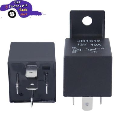 4 5 Pin 4P 5P 40A Waterproof Car Relay Long Life Automotive Relays Normally Open DC 12V/24V Relay For Head Light Air Conditioner