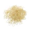 100Pcs Bowknot Shaped Cute Paper Clips Gold/ Rose Gold Anti Rust Metal Paperclips 32*22mm Compact Size Bow Shape Paper Clips