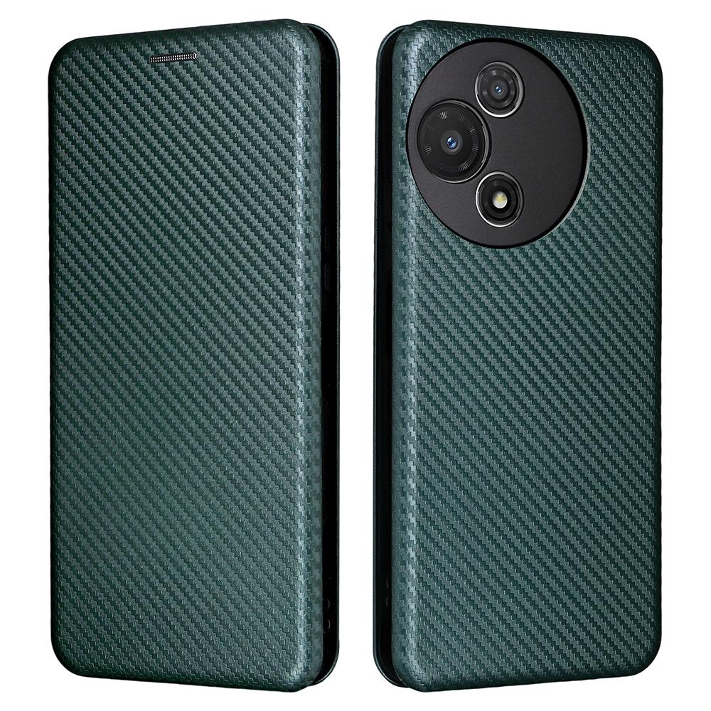 For TCL 60R 5G/60 5G Case Carbon Fiber Texture Drop-Proof PU Leather Phone Cover