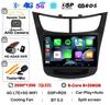 Android 14 Carplay Auto Car Radio For Chevrolet Sail Aveo 2015 2016 2017-2019 Multimedia Stereo Player GPS Navigation 4G WFI DSP