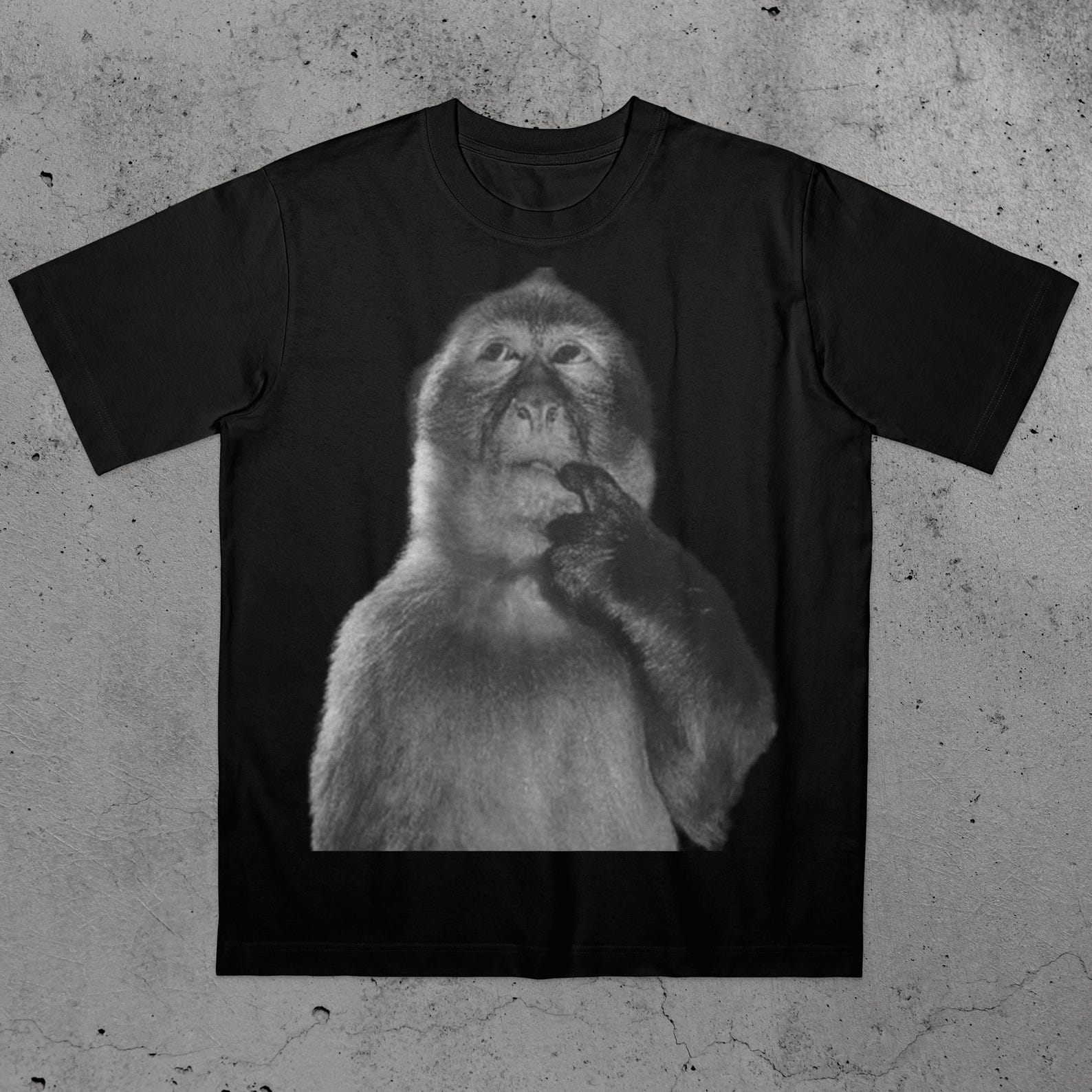 Funny Monkey Shirt, Stupid Meme Tshirt, Dank Memes Tee, 90s Vintage Bootleg, Odd Core 2XL