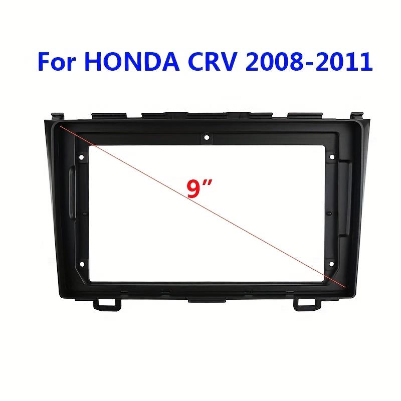 2 Din Fascia for HONDA CRV CR-V 2007-2011 Car Dash Panel Install Trim Frame Kit, Plastic, No Battery