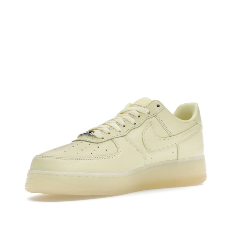 Nike NOCTA X Air Force 1 Low Certified Lover Boy - Citron Tint Unisex Sneakers Yellow Cobalt-Tint Metallic-Silver CZ8065-800