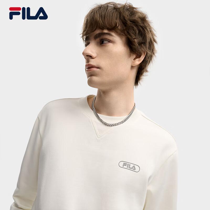 Fila Men's Casual Crew Neck Pullover Sweatshirt