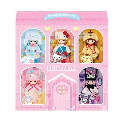 [Mimi World Official] Zestaw upominkowy Little Mimi Sanrio Characters, popularne koreańskie zabawki z postaciami