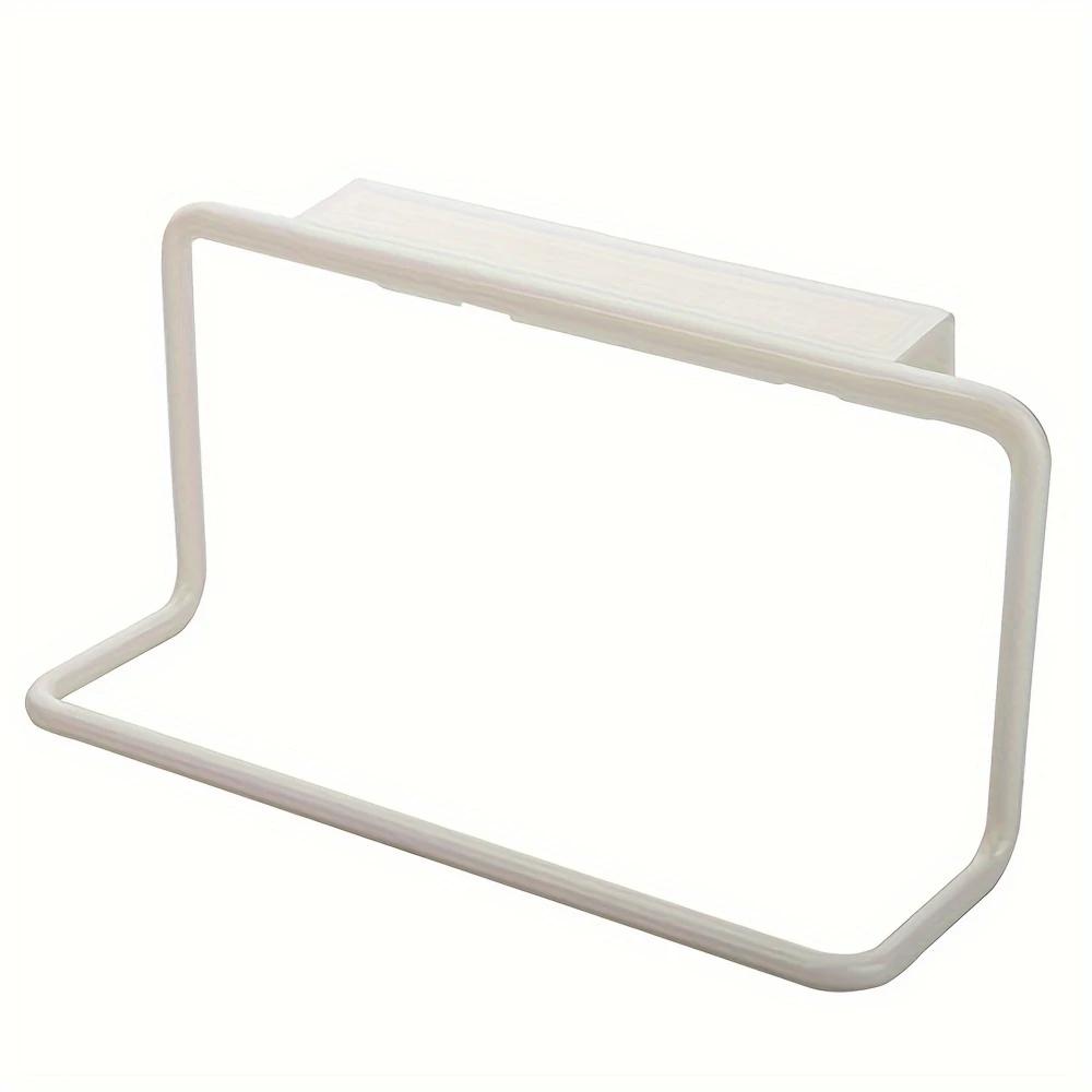 1 Piece Kitchen Facilities Towel Rack Seamless Rag Hanger Towel Bar Dishwashing Towel Multi-Purpose Storage Rack