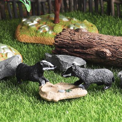 Animal Figurine Model Miniature Toys Home Decor Collection Cake Toppers Party Decoration