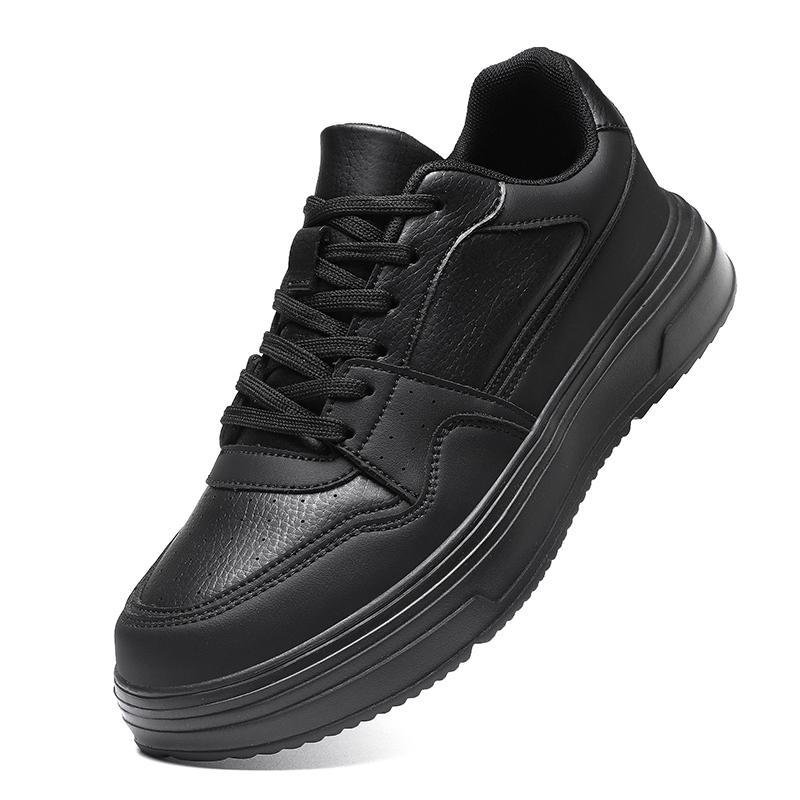 Men's Sports Shoes Soft Sole Ultra Lightweight Breathable Non-slip Wear-resistant Large Size Genuine Leather Sports Shoes