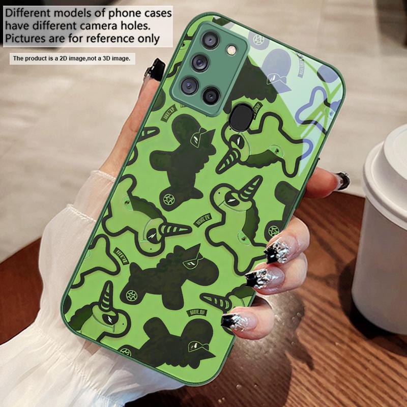 

Шпалери з мультяшним єдинорогом Для Samsung A73 72 71 A70 56 55 54 A53 52 51 50 42 A35 A34 33 32 31 26 25 24 23 22 30 скляний чохол для телефону Galaxy A73 5G