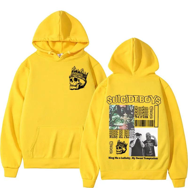 

Вінтажний Худі Suicideboys G59 Я Хочу Померти в Новому Орлеані Ruby Da Cherry З Капюшоном для Чоловіків Жінок 2XL