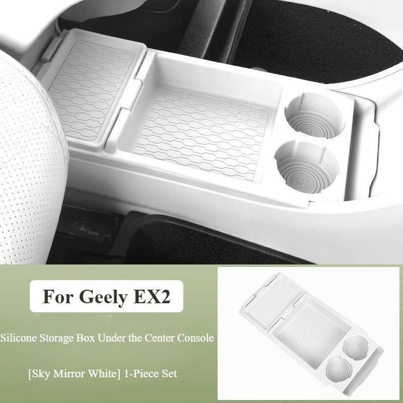 For Geely EX2 Proton eMAS 5 Silicone Center Console Lower Storage Box