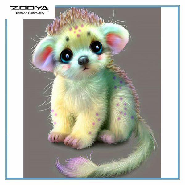 

ZOOYA DIY 3D Алмазная вышивка Крестиком Домашний декор Коала Pet