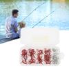100PCS with Double Split Rings Triple Barbed Hooks Strong Sharp Barbed Hook Set  Freshwater Fishing