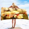 Peach Blossoms Quick Dry Sand Free Beach Towels Absorbent Bath Towels Extra Large Pool Towels for Swimming Bathroom Spa Pool