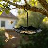 Large Capacity Bird Feeder Umbrella Outdoor Hanging Decorative Weather Resistant Open for Balcony Garden Backyard Birdseed Holder