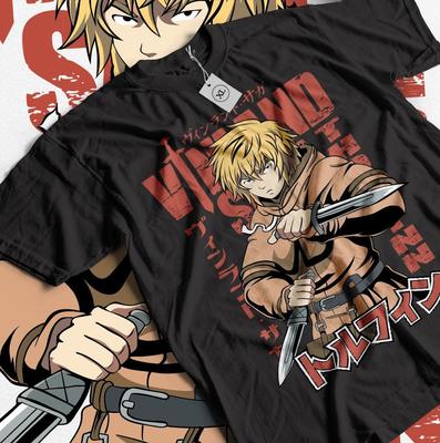 Vinland Saga Shirt Thorfinn Anime Vinland Askeladd Manga Funny Shirt All Size Unisex T-Shirt