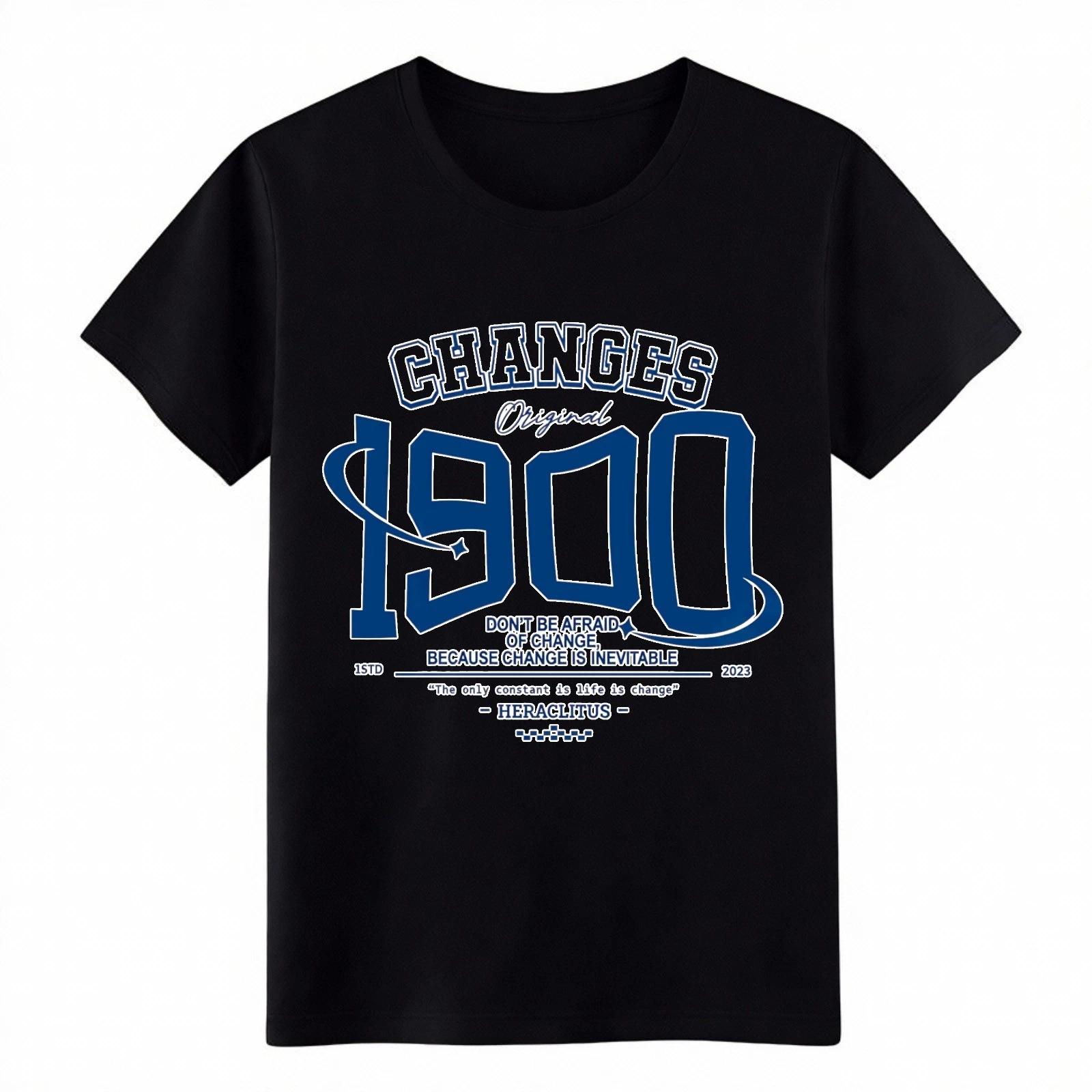

Changes 1900 Heraclitus Quote Graphic T-Shirt - Vintage Philosophical Tee 2XL