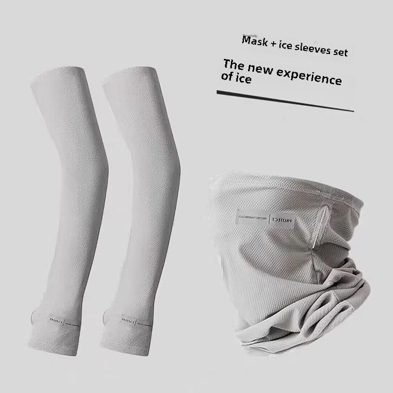 

Мужская полнолицевая и рукавная маска Ice Silk