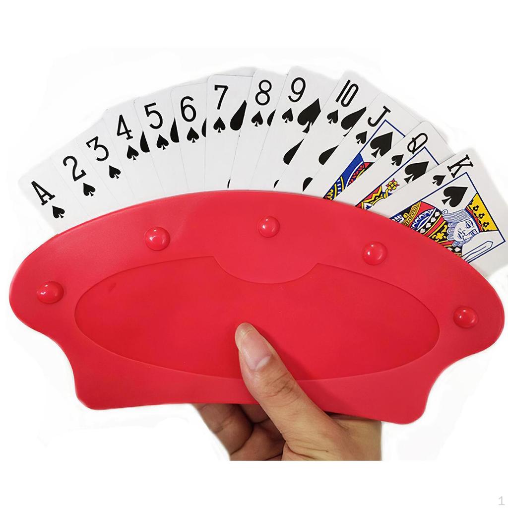 Hands Playing Card Stand Se Organizer for Any Games