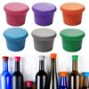 6Pcs Silicone Wine Bottle Lid Stopper Food Grade Cork Alternative Reusable Champagne Beer Bottle Cover Sealer Wine Saver Kitchen Supplies